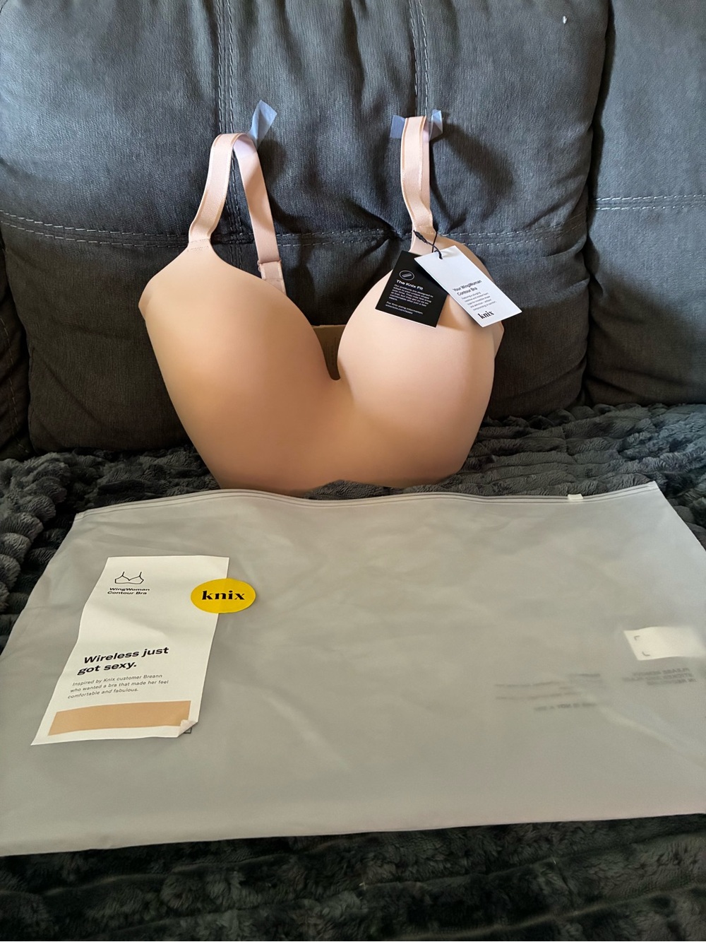 NWT Knix Wingwoman wireless bra